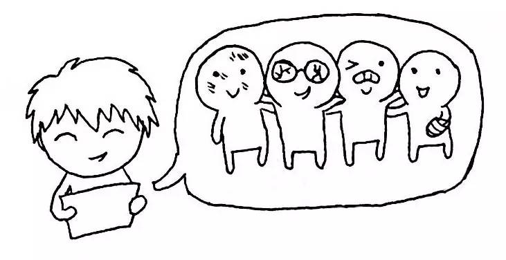 说明: 图6 手绘创作《和解》